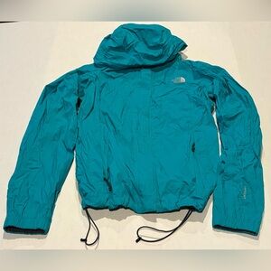 The North Face Jacket Women XS Hyvent Windbreaker Hooded Zip Pocket Size Medium
